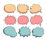 speech bubbles